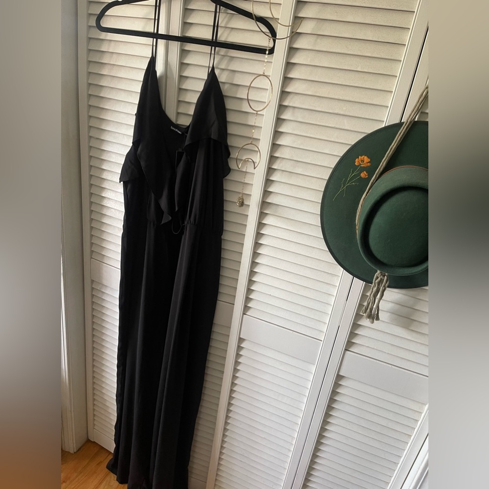 Boohoo Sheer Jumpsuit